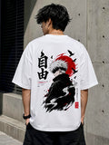 AMORPH "FREEDOM // GOJO" Heavyweight Oversized Tee