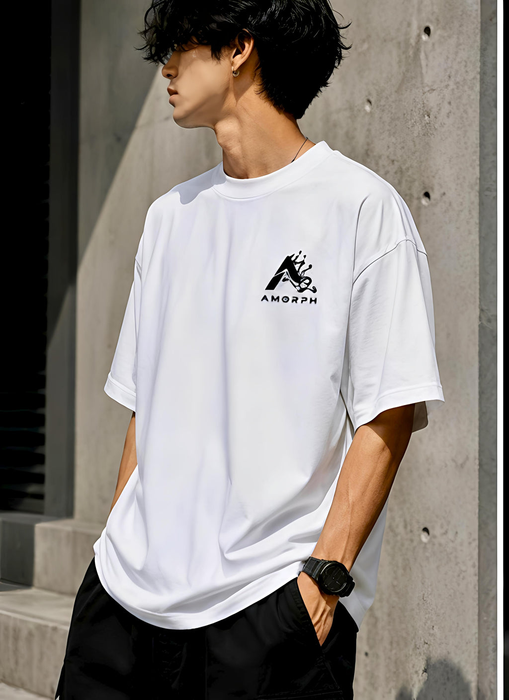 AMORPH "FREEDOM // GOJO" Heavyweight Oversized Tee